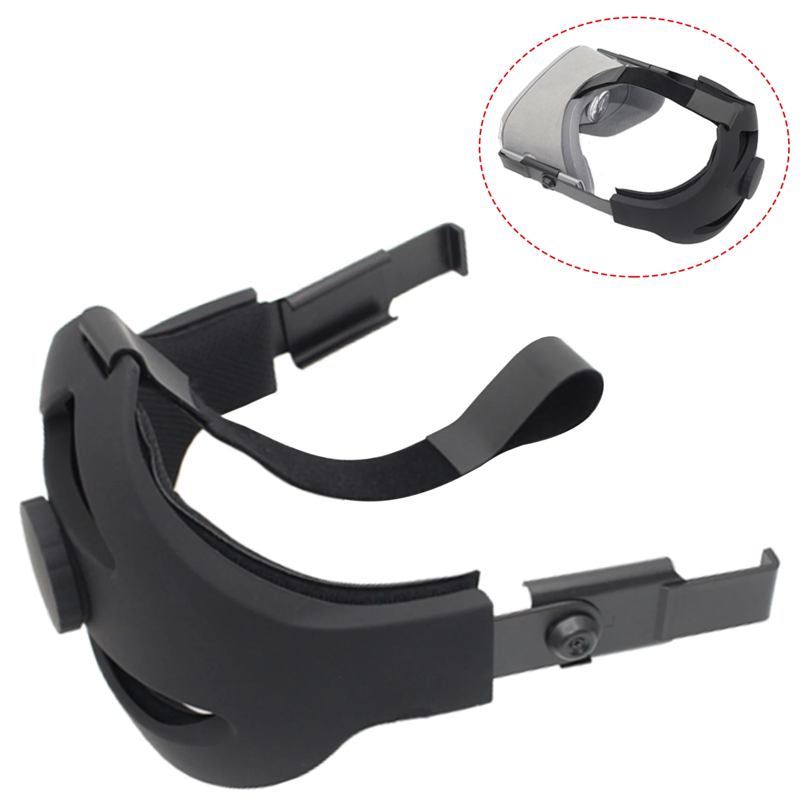 

Adjustable Head Strap For Oculus Quest VR Gaming Headset Reduce Head Pressure With Comfortable Sponge Pad VR Helmet Accessories