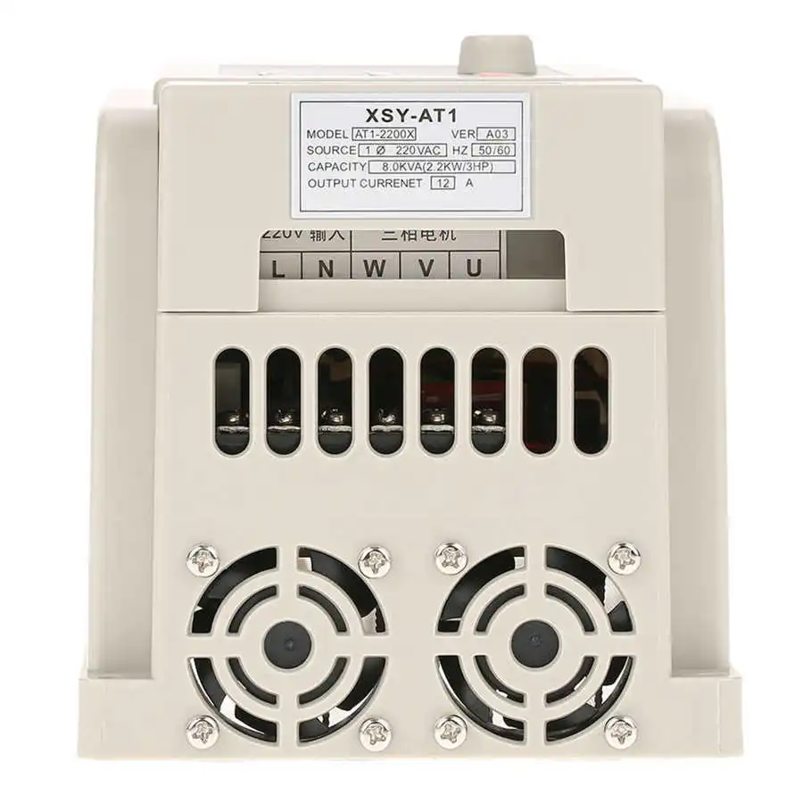 AC 220V Single-phase Variable Frequency Inverter Drive VFD Speed Controller for 3-phase 2.2kW Motor Hot Sale | Обустройство дома