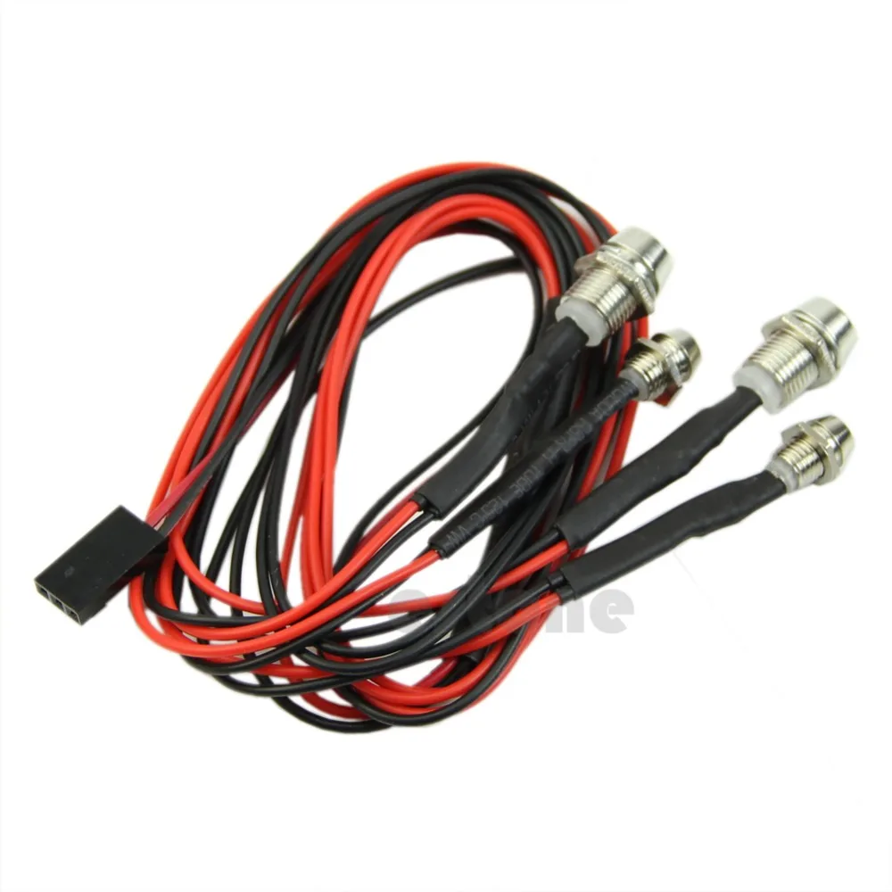 4 шт модели rc drift car светодиодный н