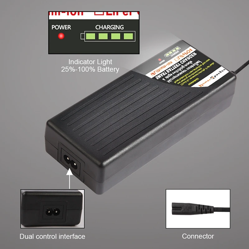 

42V 2A Li-Ion Battery Charger for Electric Bike Lithium Battery Charger I-Walk Urban2 Electric Bike