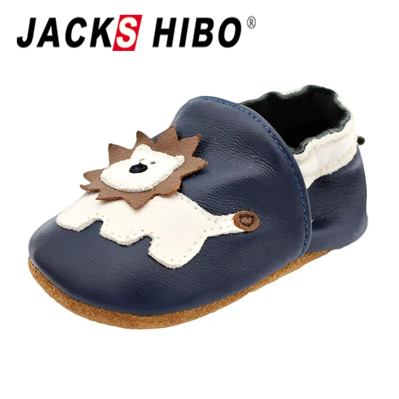 

Jackshibo Детские Первые прогулочные туфли, обувь для ползания для мальчиков и девочек, мягкие кожаные Тапочки для малышей, Нескользящие замшев...