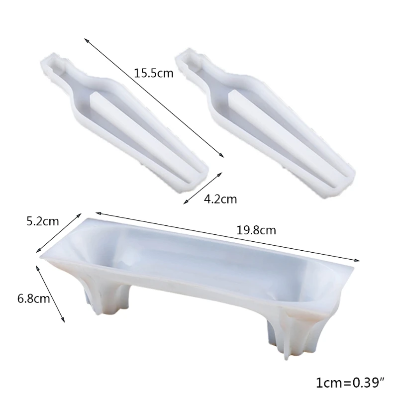 

Resin Epoxy DIY Epoxy Chopsticks Forks Knives Storage Mold Jewelry Making