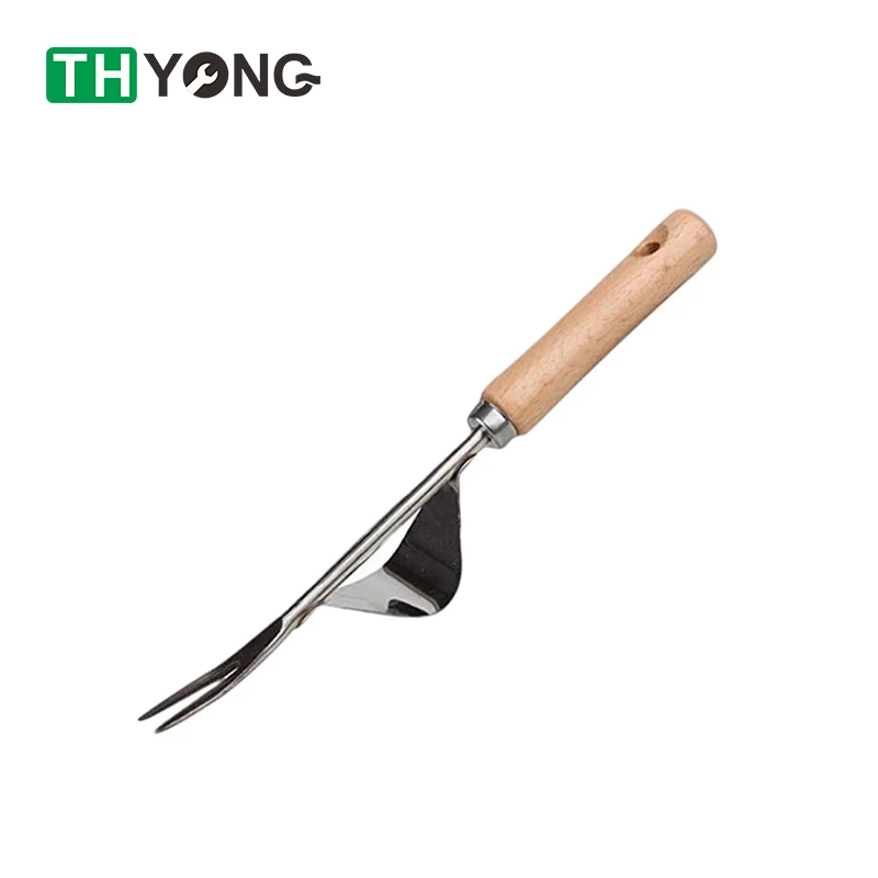 

Wood Handle Garden Manual Weeding Transplant Tool Hand Weeder Removal Cutter Grass Puller Farmland Digging Lawn Trimming