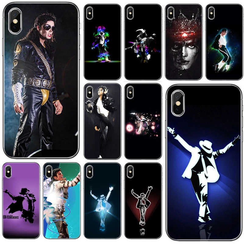 Чехол Legend Star Michael Jackson MJ King из мягкого силикона и ТПУ для iPhone 5 5S SE 6 6plus 7 8 plus X XS XR Max 11