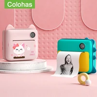 kids instant camera with print mini childrens digital video photo print camera toys for kids christmas birthday gift for girls