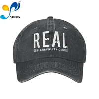 real sustainability unisex baseball cap men women snapback hat dad hat summer sun cap for men and women hats