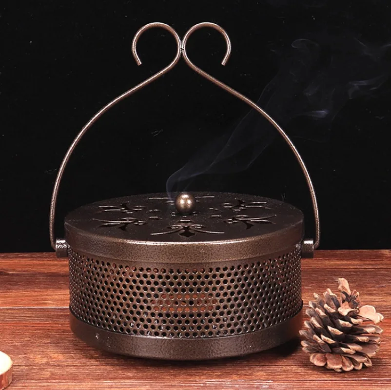 

Wrought Iron Mosquito-Repellent Incense Box Creative Mosquito-Repellent Fireproof Mosquito-Repellent In Incense Tray Can Be Hung