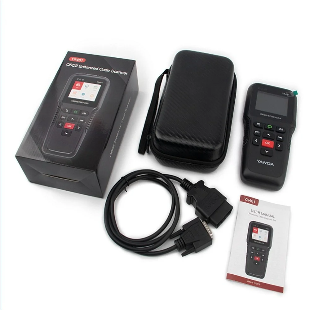 

Automobile Engine Fault Diagnosis Instrument, Automobile Fault Code Reading Card OBD2 Automobile Fault Detector Decoder Ya401