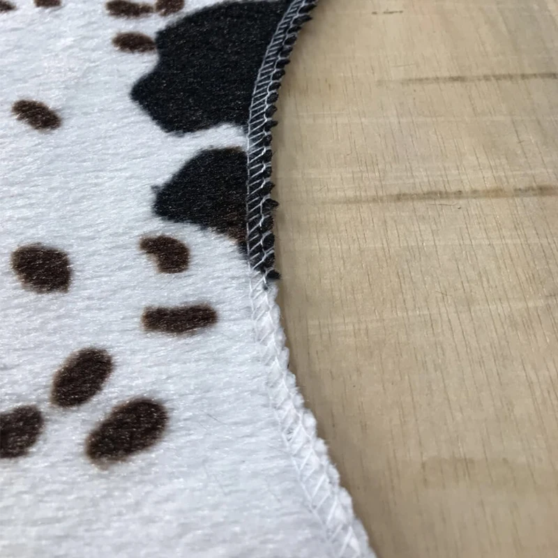 Зебра полосы ковер супер мягкий шелковый из коровы Крытый современный гостиная