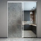 Скандинавская Геометрическая стеклянная пленка на окно, наклейка на окна для конфиденциальности, домашний декор, цифровой принт, стекло для украшения ванной комнаты, гостиной