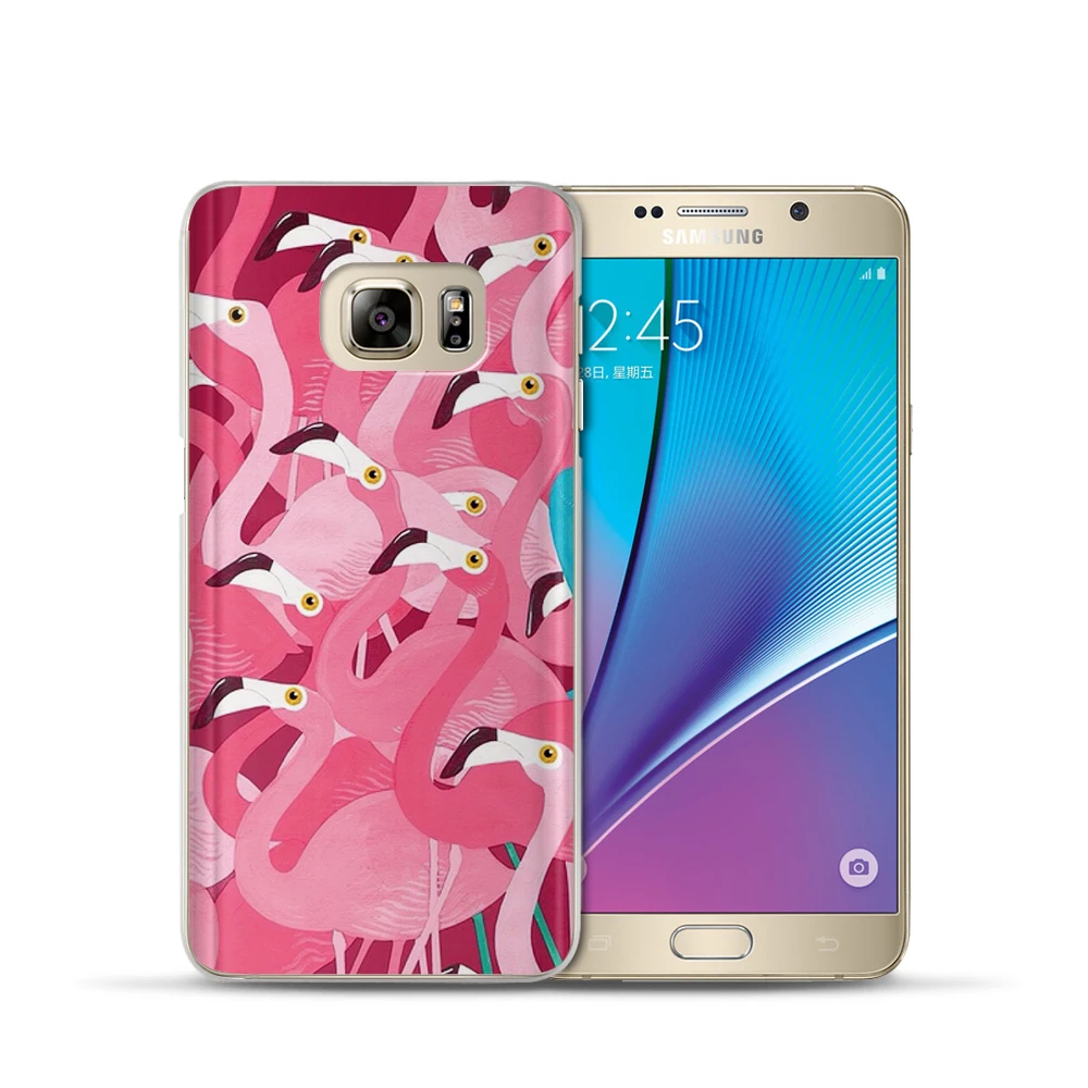 Cute Painted Flamingo Bird Soft Phone Case For Samsung Galaxy J3 J4 J5 2015J6 J710 J8 Plus 2016 2017 2018 Back Shell Cover |