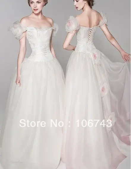 

free shipping new style hot fashion vestidos Sexy wedding sweet princess Custom handmade flowers princess Quinceanera Dresses