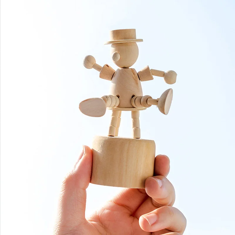 Творческая личность Деревянные Животные украшения детской комнаты для чайной