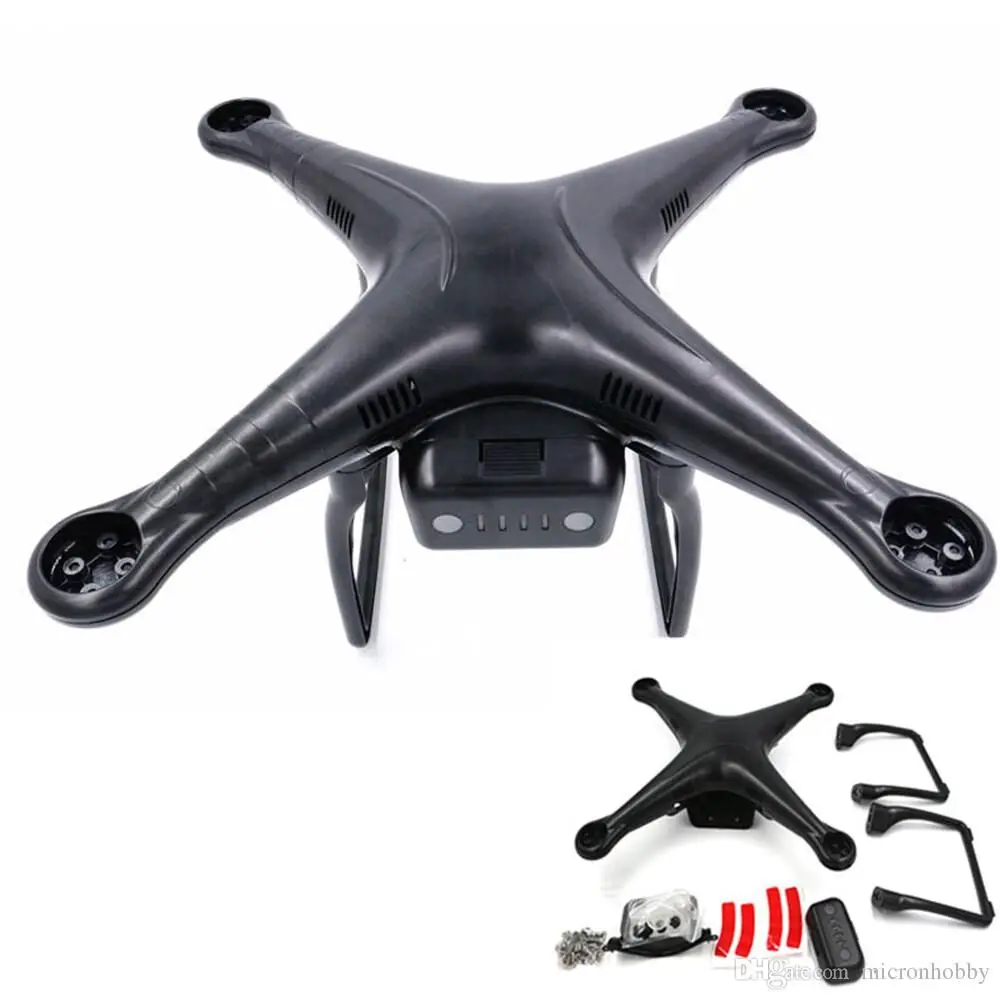 DJI Phantom 2 Корпус Корпуса квадрокоптера RC дрона запасные части шасси сменная
