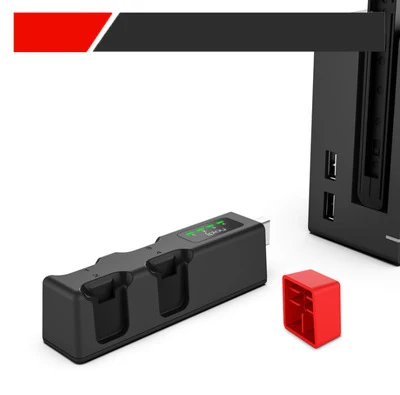 4 в 1 Мини USB зарядная док станция база для главного переключателя JoyCon игровой