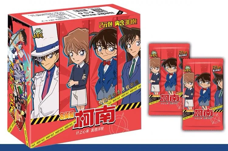 Оригинальная коллекция детективов Conans карты для игр настольные игрушки семьи