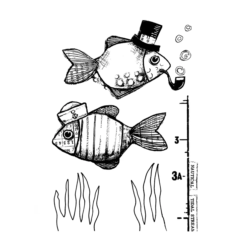 

Cartoon Clear Stamp for Scrapbooking Transparent Silicone Rubber DIY Photo Album Decor127