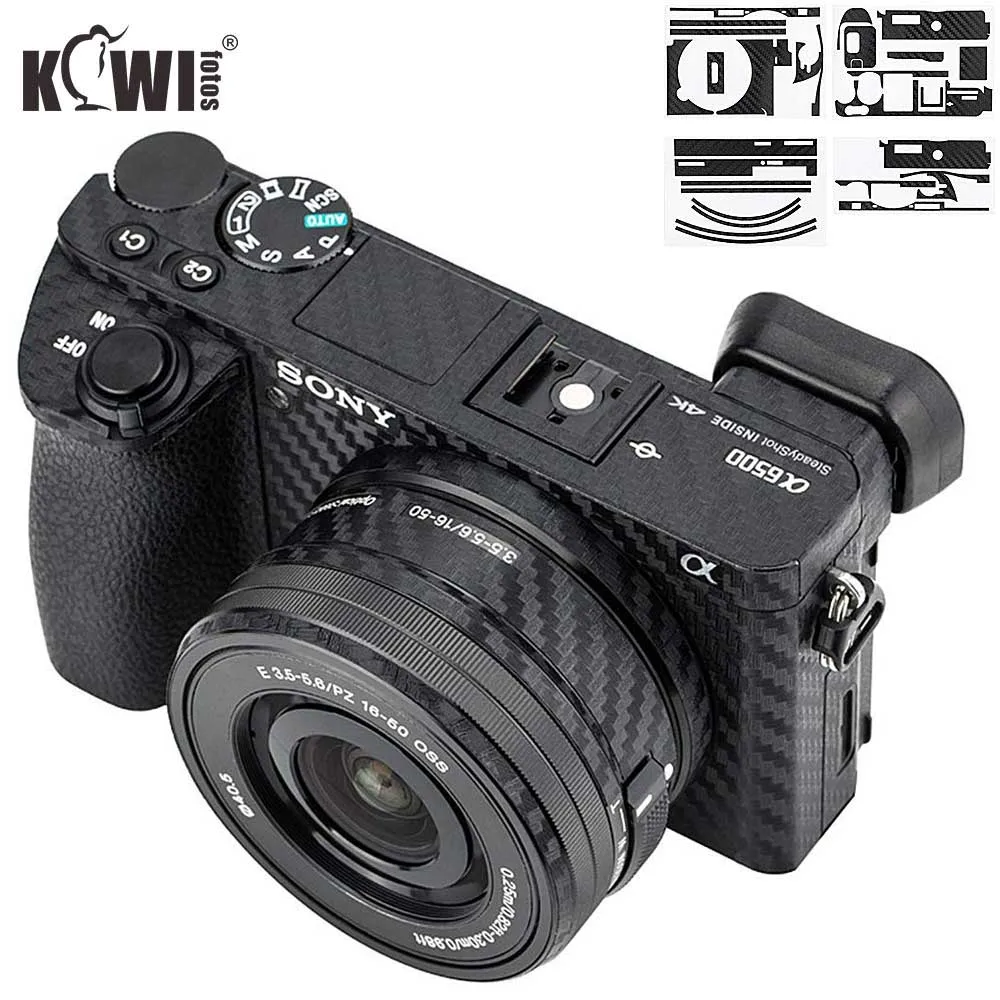 Комплект противоскользящей пленки из углеродного волокна для корпуса камеры Sony
