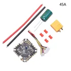 JHEMCU GHF405AIO PRO 25A 45A бесщеточный контроллер полета FC BEC для зубочисток гоночного дрона F4 AIO DJIVTX барометр в черной коробке