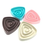 Антидроссельная Миска Для Кормления Собаки, миски для еды для щенка, медленная подача пищи, блюдо с бантом, предотвращающая ожирение, товары для собак, миска для кормления домашних животных