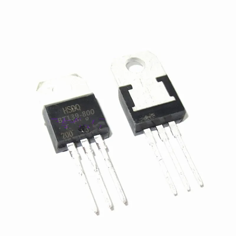 10PCS BT139-800 800V 16A TO-220 TRIAC HSDQ BT139-800E | Transistors