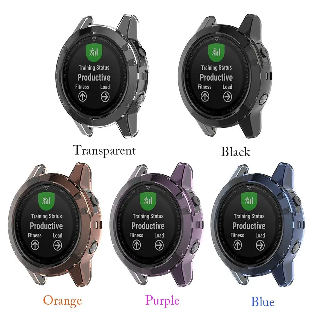 Ультратонкий Мягкий ТПУ защитный чехол для Garmin Fe nix 5 Fenix5 умных часов Силиконовый