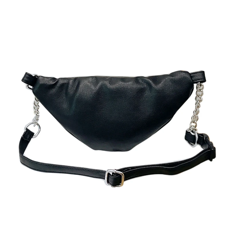 Распродажа женская большая поясная сумка забавная кожаная мессенджер для мужчин