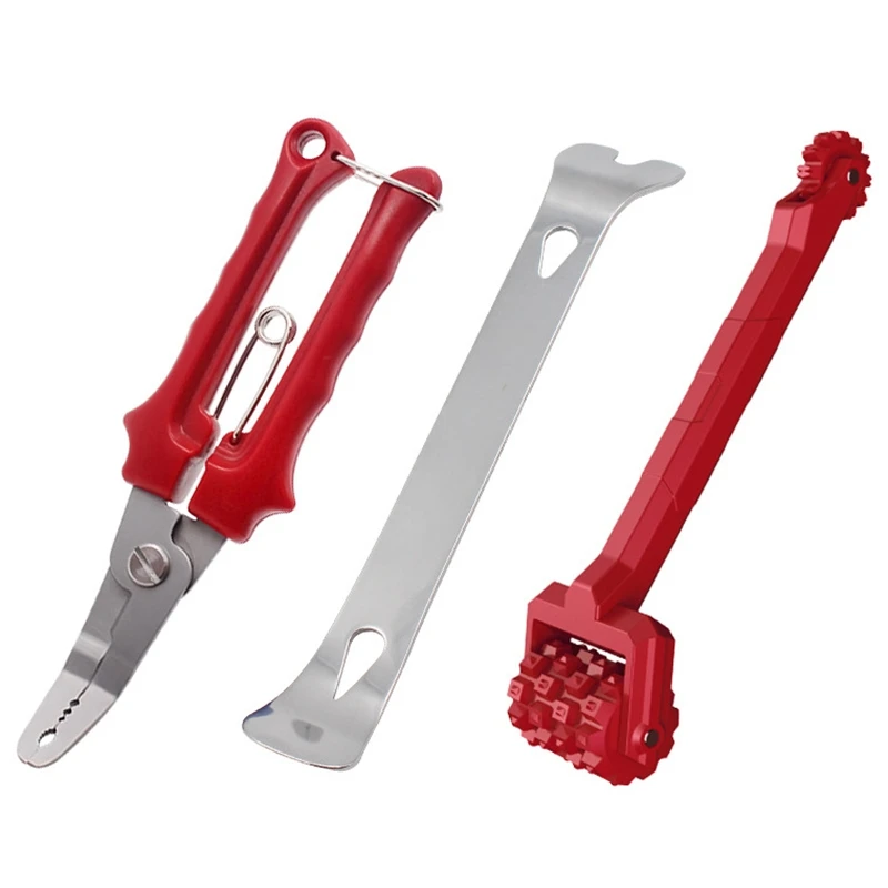 

3 Removal Tools Kits Roller Soundproof Tool for Car Door Panel Dashboard and the Central Control Area of o CD