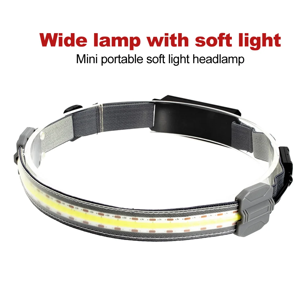 

For Adults LED Headlamps Climbing Outdoor Running USB Rechargeable Portable Broadbeam Wide Angle Hiking Cycling Fishing Camping