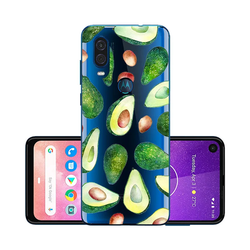 Phone Case For Motorola Moto One Power Clear Transparent Soft Tpu Back Cover Cases G5sPlus Coque Fundas | Мобильные телефоны и