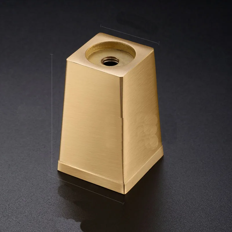 4/2pcs Furniture Cups Covers Protectors Legs Feet Brass Table Carbinet Couch Color | Обустройство дома