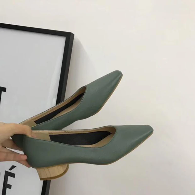 Женские Кожаные эспадрильи однотонные туфли на массивной подошве без застежки