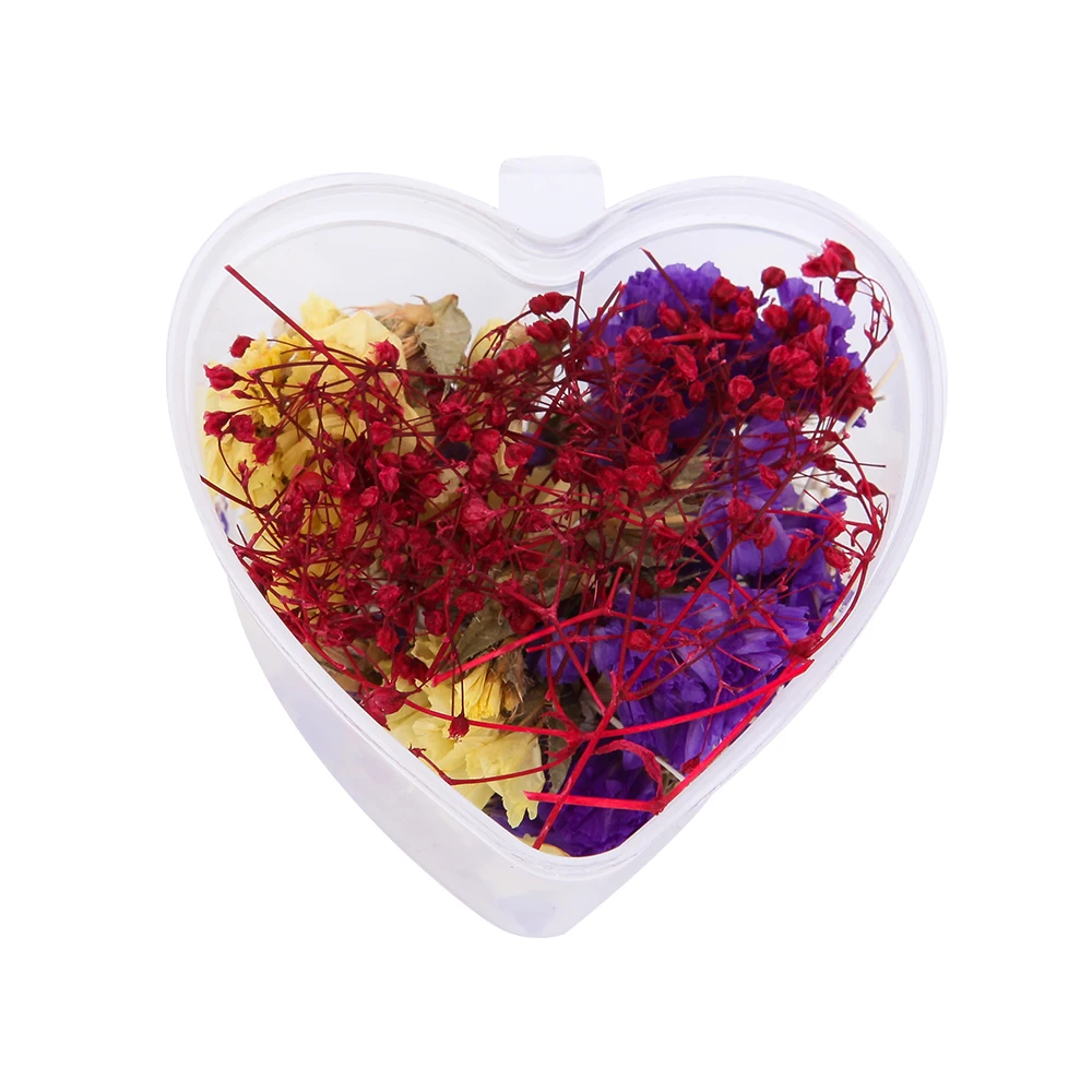 

3D Nail Art Dried Flower Decoration Mix Natural Dried Flower PlantsNail Art Decals Polish Manicure Nails Accessories 1 Box