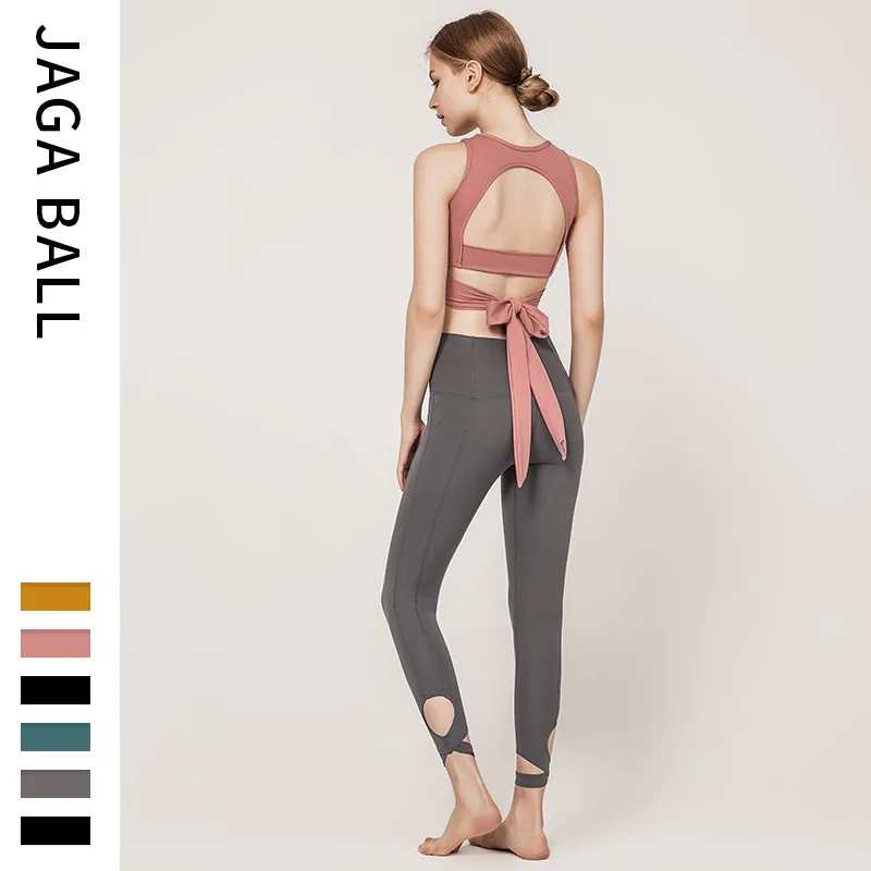 

Yoga Clothes Sports Suit Women's Professional Quick-drying Clothes Tight Breathable Fitness Suit Va Va Voom