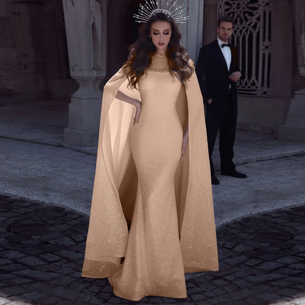 Длинное вечернее платье с серебряными блестками роскошное длинное длинным