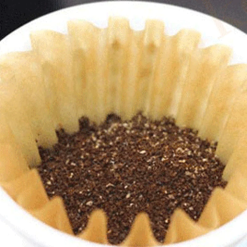 

Hand Punch Coffee Filter Paper Cake Type Wave Filter Paper Environmental Filter Paper Natural Brown Disposable Filters