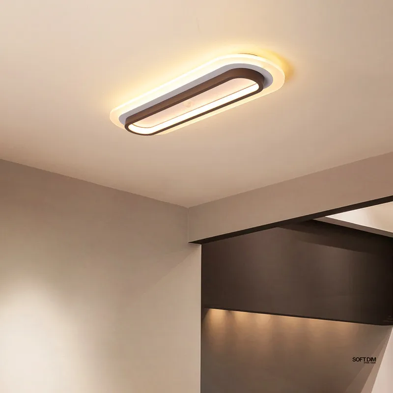 Современная светодиодная потолочная люстра для спальни гардеробной коридора