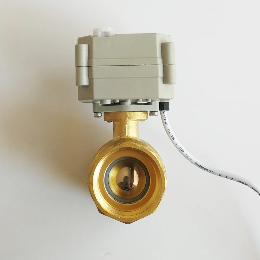 Фото TF32-B2-B AC/DC9V-24V BSP/NPT 1-1/4'' Normal Open Normally Closed Electric Motorized Valve With Manual Override 2 Way DN32 TF32-B2-B AC/DC9V-24V BSP/NPT 1-1/4'' Normal Open Normally Closed Electric Motorized Valve With Manual Override 2 Way DN32
