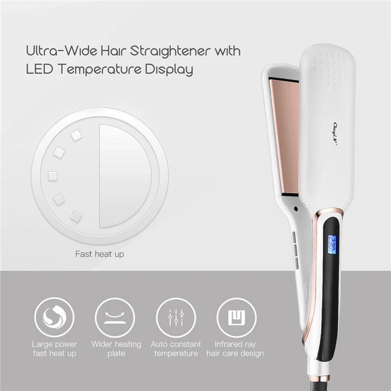 Профессиональный Выпрямитель для волос бигуди с регулировкой температуры