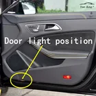 2 шт. для CLA CLS E c-класса купе W117 C117 C218 W218 C205 A207 C207 A205 светодиодный Двери Автомобиля Светильник проектор Ghost Shadow Добро пожаловать светильник