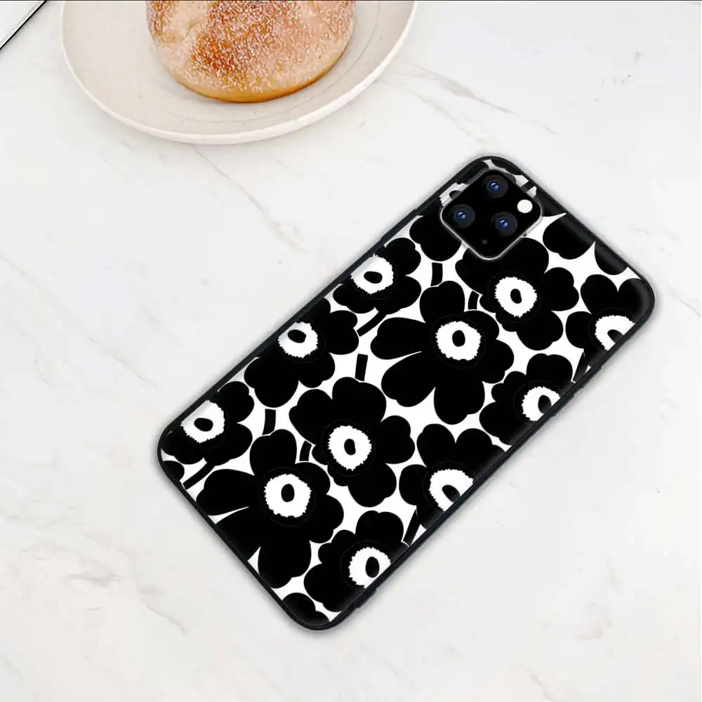 

Hot Sell Marimekko Pink Flower Mobile Telephone Case Cover For Samsung Galaxy A20 E A10 A70 A50 A30 A40 A6 A7 2017 2018 A9 A80