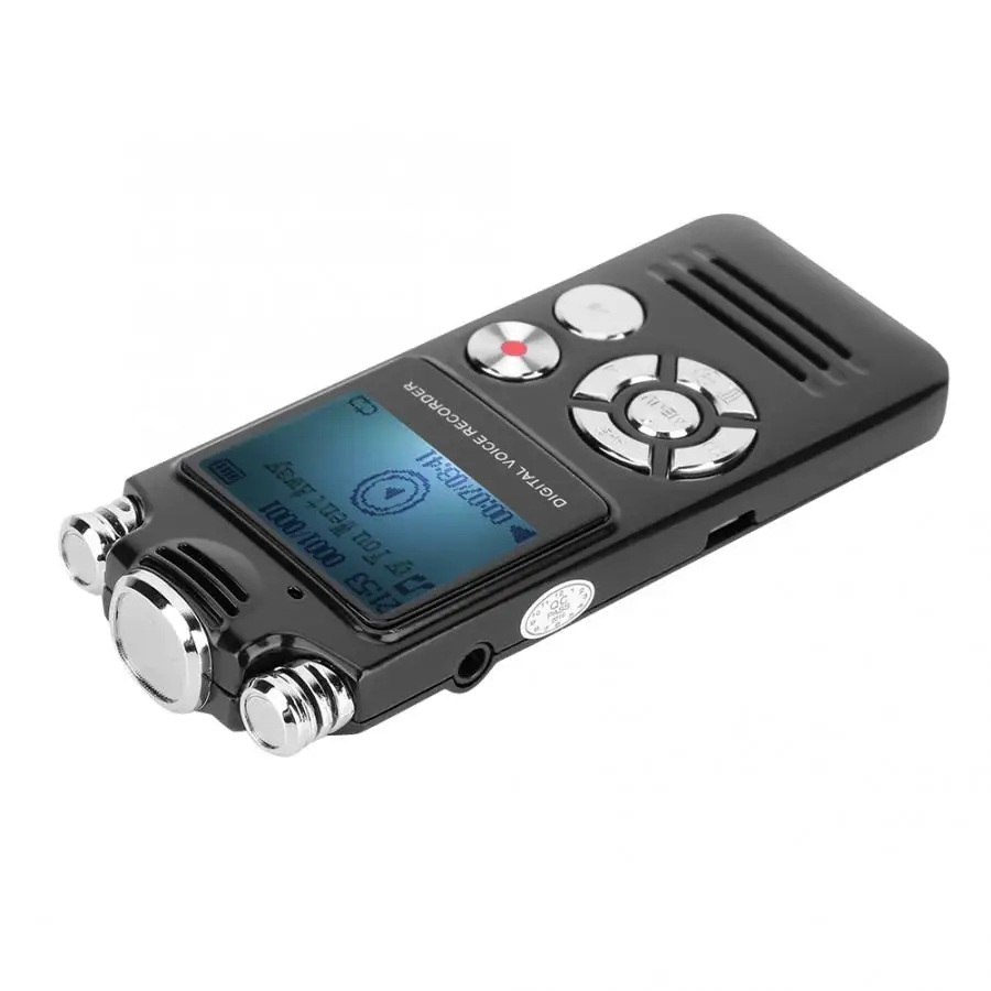 8 ГБ портативный аудио рекордер высокой четкости цифровой диктофон