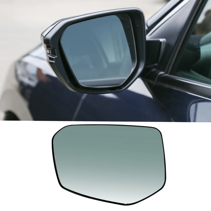 

Переднее левое боковое синее зеркало заднего вида с подогревом Подходит для Honda Civic 2016, 2017, 2018, 2019, 2020