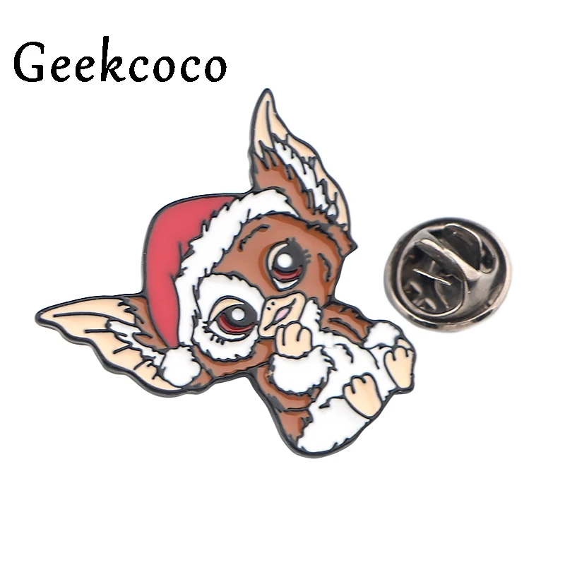 Мультфильм каваи Gremlins жесткая эмаль броши Металлические Булавки para ropa для детской обуви одежда рюкзак diy ремесло украшение J0741