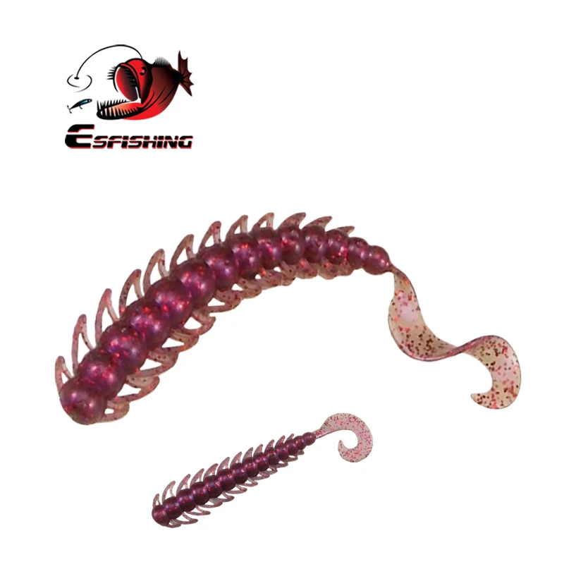 Esfishing,, мягкие приманки, рок Bugsy, 70 мм, 12 шт., приманки для ловли карпа, окунь, зунд, щука, приманка для ловли на крючок, зимняя рыба