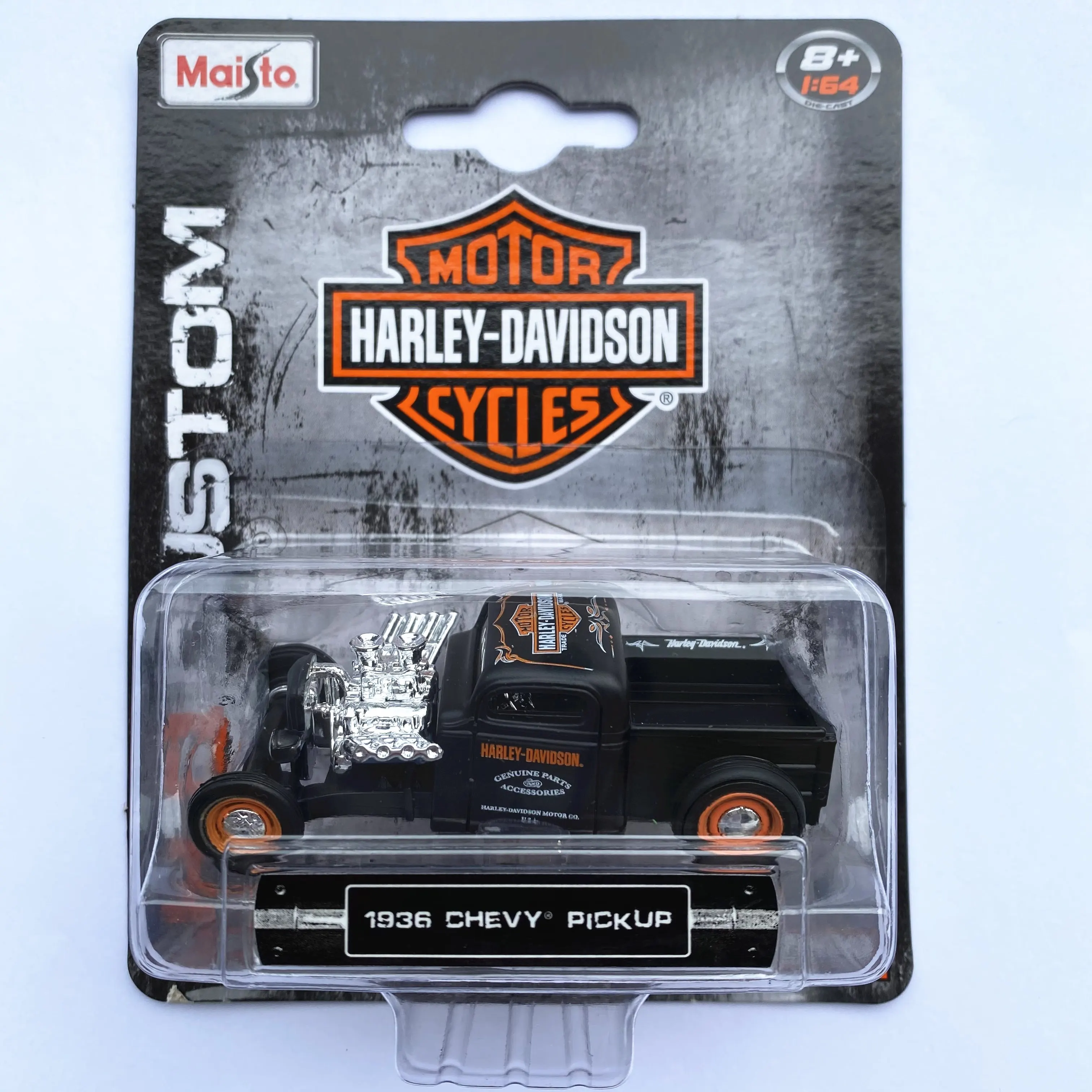 

Maisto 1:64 Chevy chevrolet BEL AIR Ford mustang GT Willys Coupe harley- davidson custom Alloy die-cast car model boy gifts
