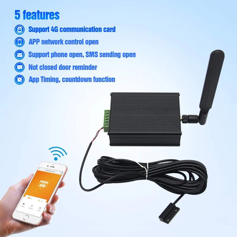Реле открывания ворот wi-fi переключатель беспроводной доступ к дверям бесплатный