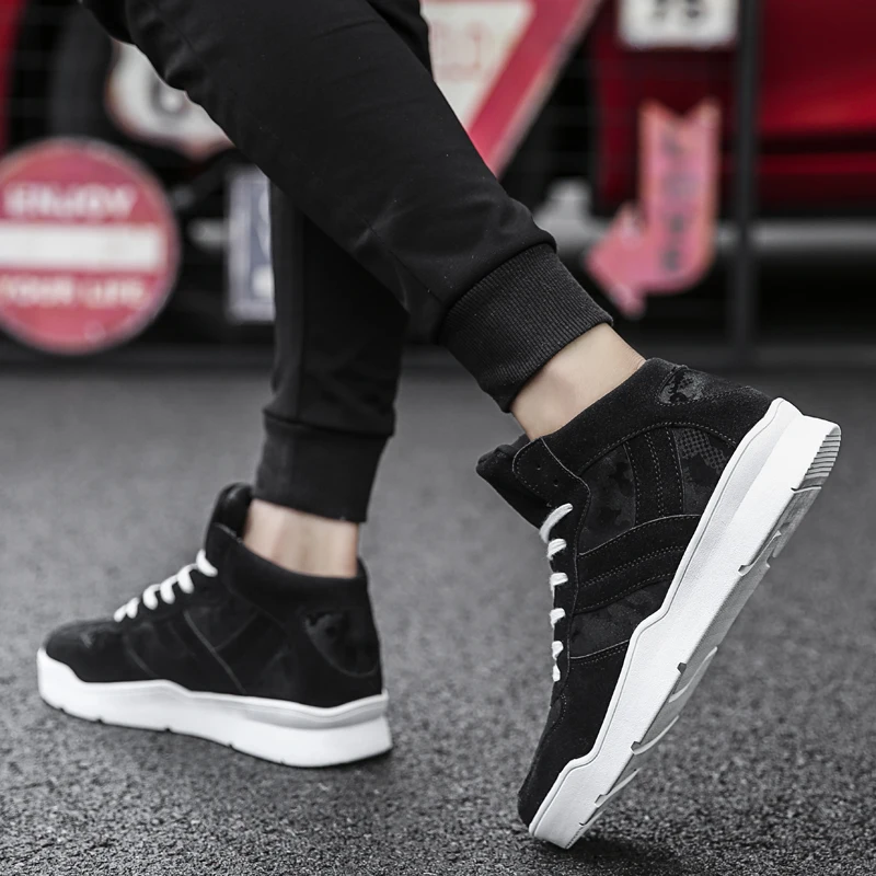 

Men Leisure Shoes Casual Shoes Men Canvas Men's Sports Sport Sneakers Fashion Sneaker Black Mens Causal Leather