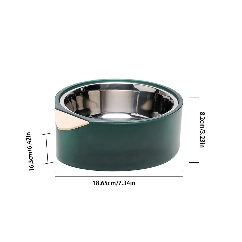 Миска для кормления домашних животных из нержавеющей стали с повышенным