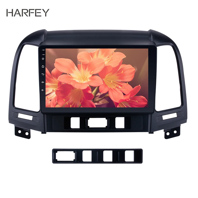 Автомобильная аудиосистема Harfey 2din Android 8 1 для HYUNDAI SANTA FE 2005 2006 2007 2008-2012 сенсорный